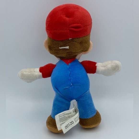 Super Mario Brothers Cappy Mario Odyssey 8 Inch Stuffed Plush Soft Toy - Picture 4 of 6